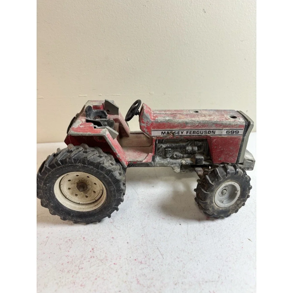 Massey Ferguson 690 Toy Tractor 1/20 Scale Vintage Distressed